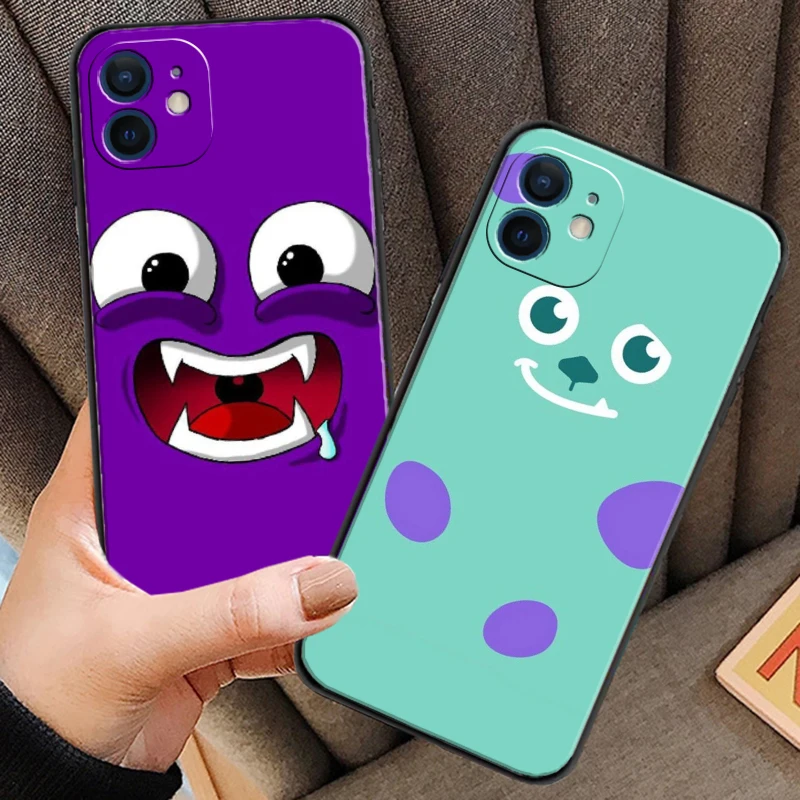 

Monster Smiley Phone Cases For iPhone 11 11 Pro 11 Pro Max 12 12 Pro 12 Pro Max 12 Mini 13 Pro 13 Pro Max Soft TPU Funda
