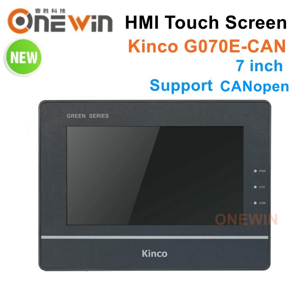 Сенсорный экран Kinco G070E-CAN HMI, 7-дюймовый Ethernet CANopen, интерфейс человеческого аппарата, поддержка обновления CAN bus от MT4414TE-CAN
