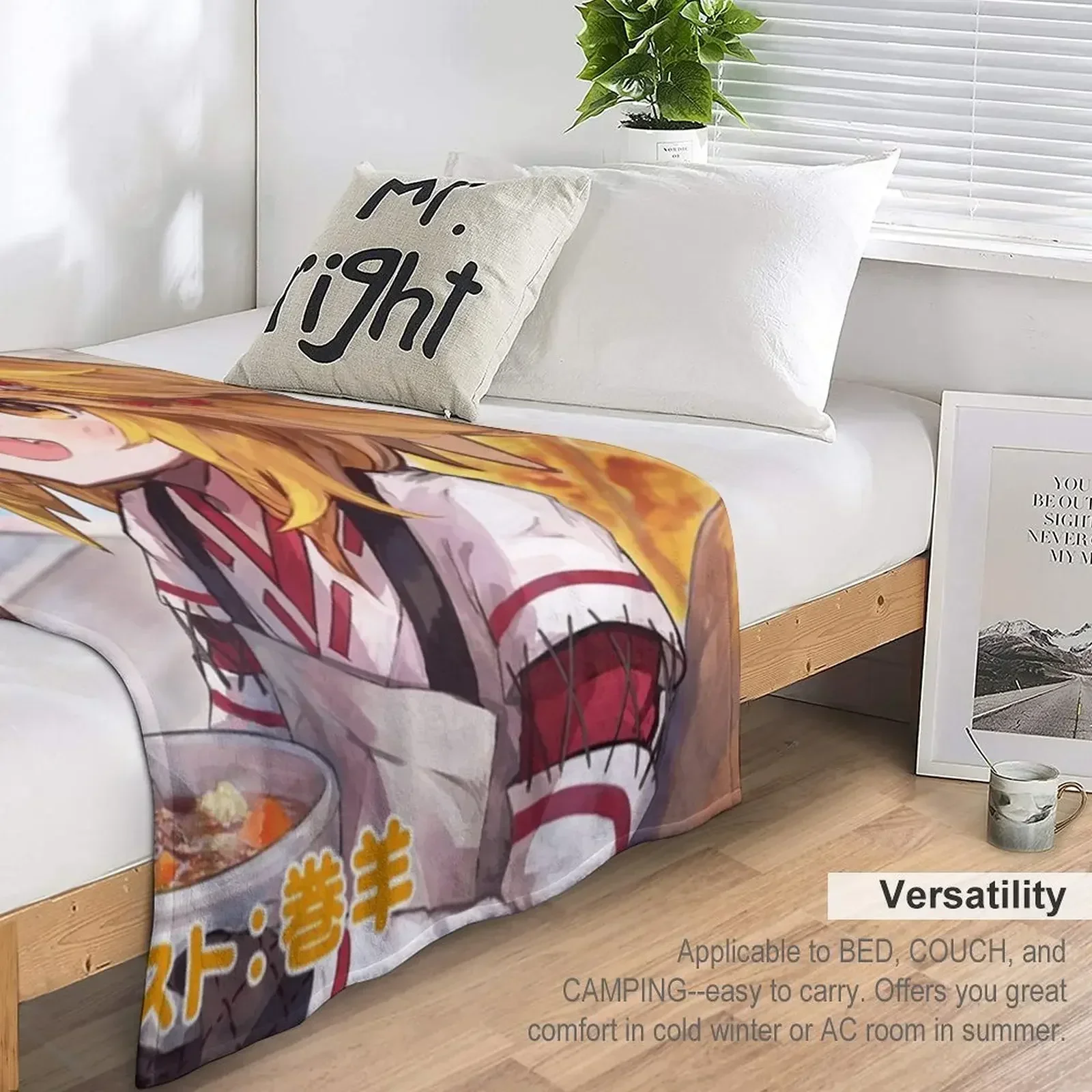 Полезная одеяло Fox Senko-San 1 пледы для диванов декоративные одеяла