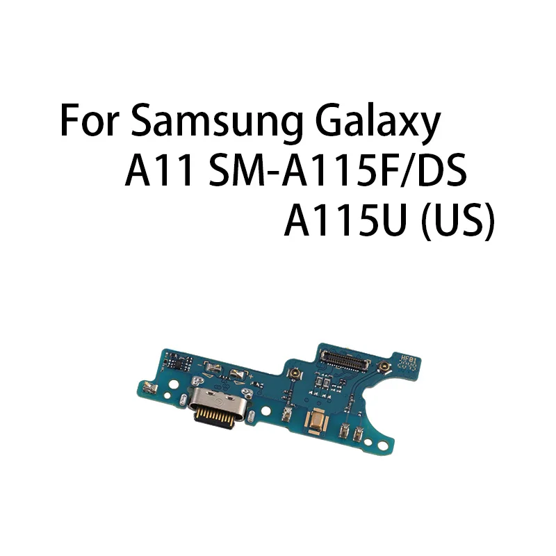 Гибкий кабель для зарядки для Samsung Galaxy A11 SM-A115F/DS, A115U (US), USB-порт для зарядки, разъем для док-станции, зарядная плата