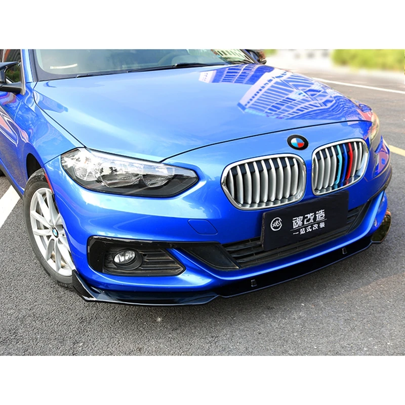 

Трехсекционный передний спойлер из АБС-пластика для BMW new 1 series 118i 120i sedan 2017