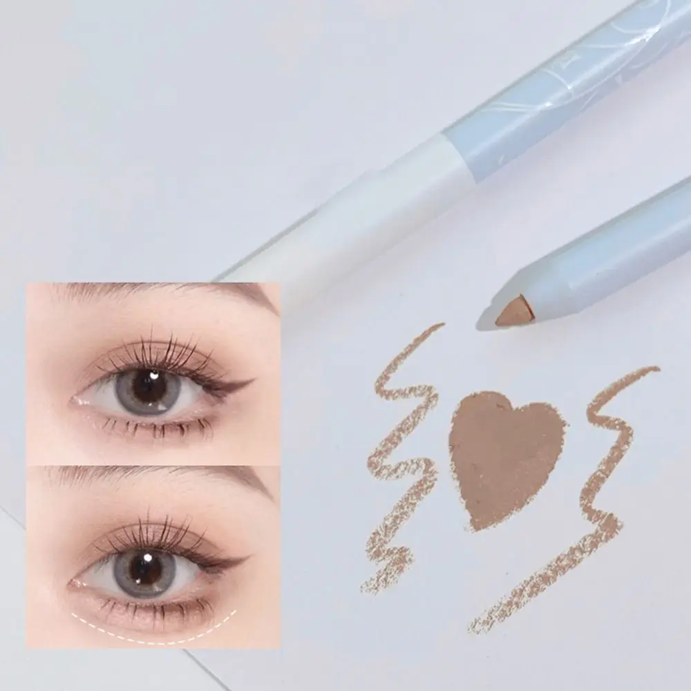 Профессиональные мерцающие перламутровые тени для век ручка блестящие матовые