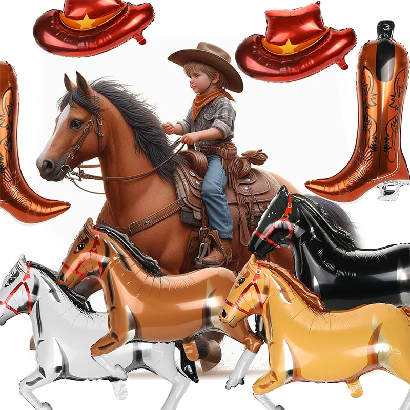 Ковбойские тематические украшения для вечеринок набор из 8 фольклорных шляп