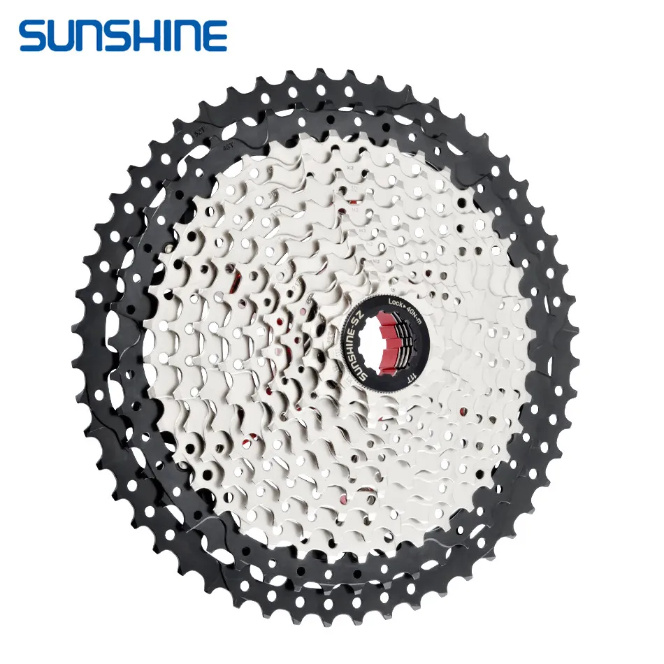 

Кассета SUNSHINE MTB, 8/9/10/11/12 Скоростей, 32/36/40/42/46/50/52T, велосипедное свободное колесо, Звездочка для велосипеда Shimano/SRAM