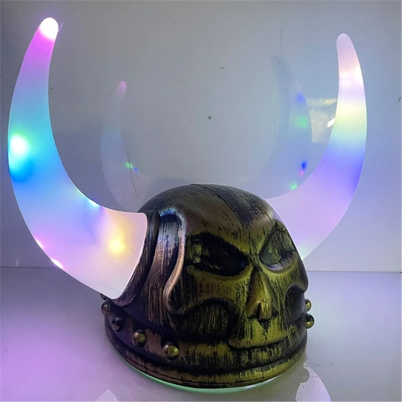 Средневековые шлемы викингов с рогами пластиковые норвежцы варварская шляпа