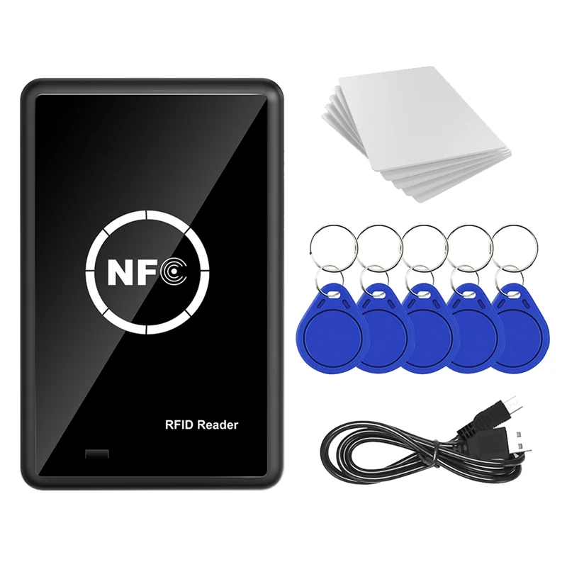 RFID NFC копир Дубликатор 13 56 кГц Брелок Считыватель смарт-карт Писатель МГц