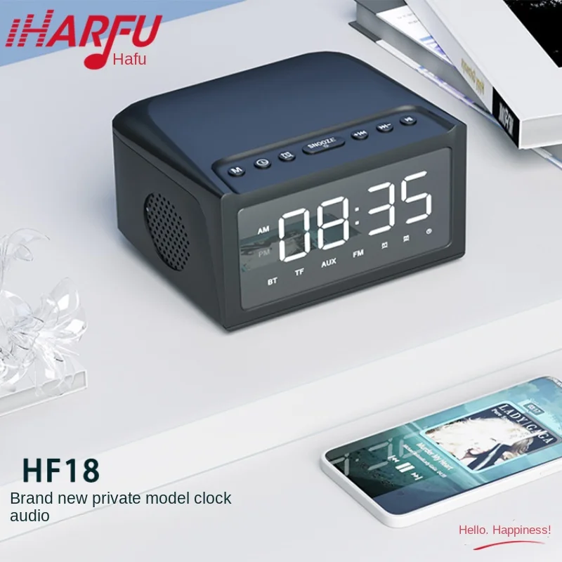 

Беспроводная Bluetooth-колонка с будильником, 10 Вт