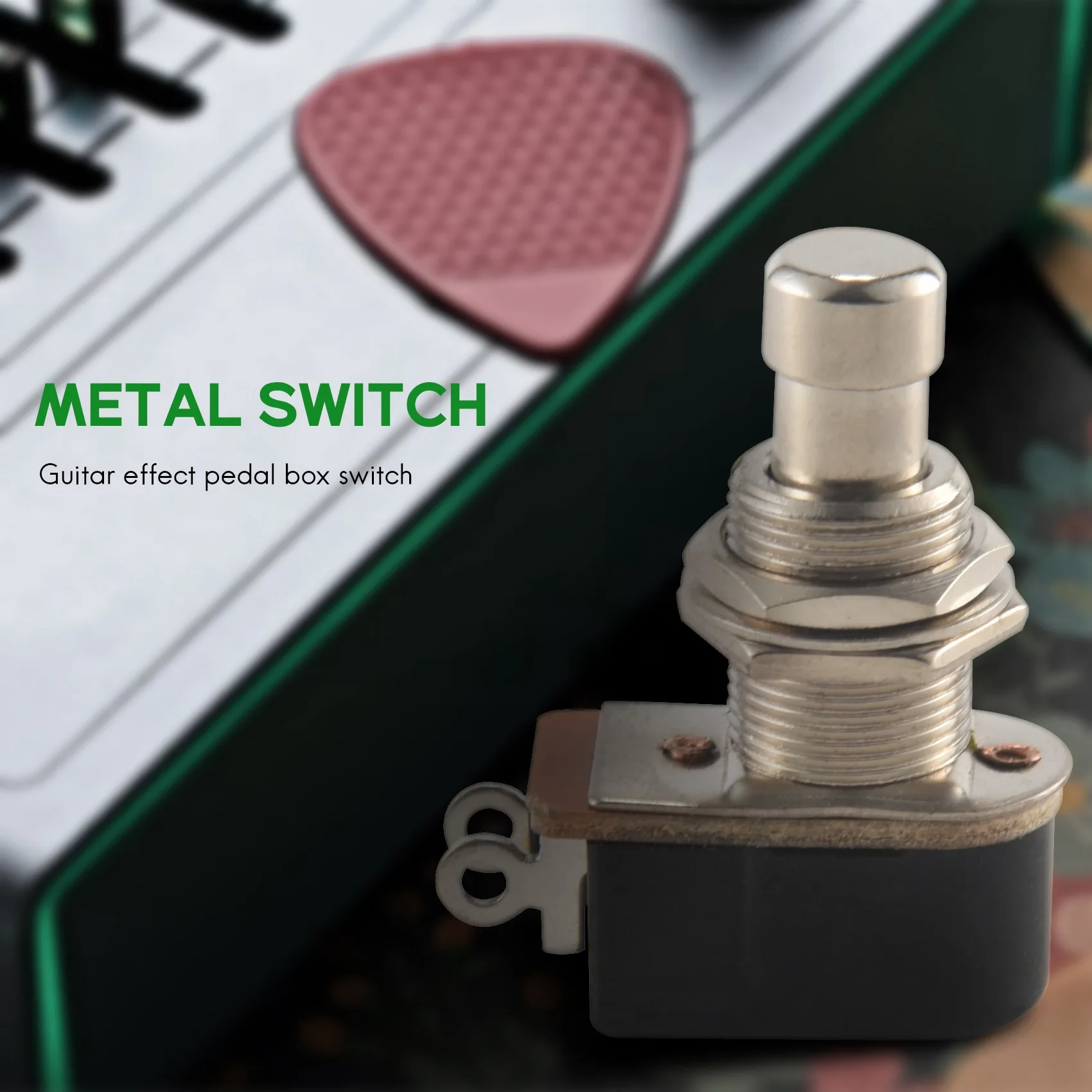 Коробка педалей эффектов для гитары мгновенная кнопка SPST ножного переключателя