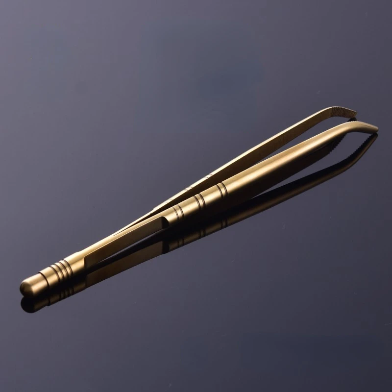 

Pure copper tea clip wash cup clip Kung Fu tea tweezers tea cup clip copper tea clip tea set accessories