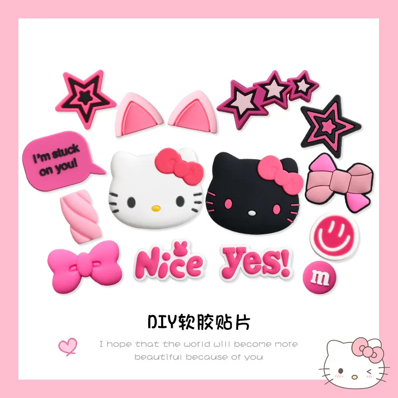 15 шт. новые очаровательные аксессуары для обуви Sanrio с героями мультфильмов каваи