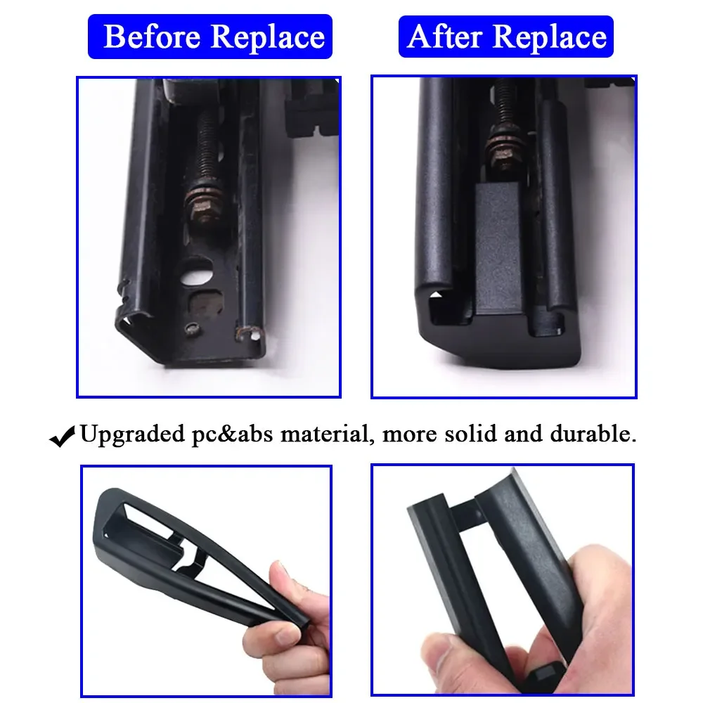 Салон автомобиля черный передний задний левый правый рельсовая накладка сменная