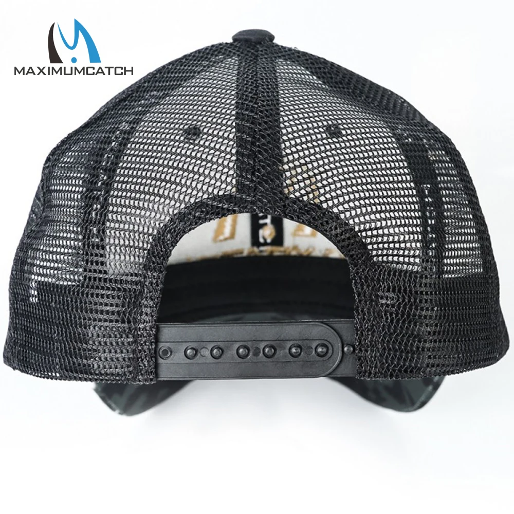 Регулируемая спортивная шапка для рыбалки Maximumcatch кепка с защитой от