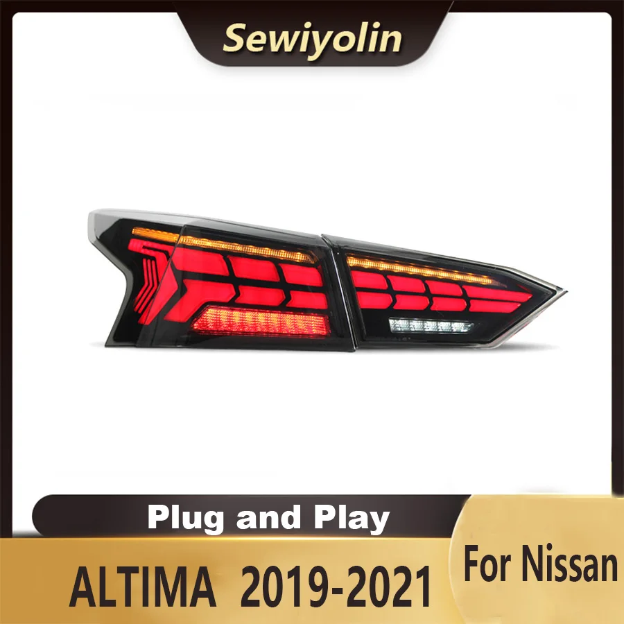 Для Nissan Altima 2019-2021 автомобильные автозапчастиАнимационные светодиодные фонари