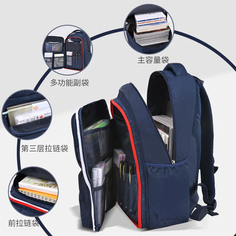 Waterproof Children‘s School Bags for Boys Girls backpack Kids Orthopedic schoolbag kids Primary school Backpack mochila escolar