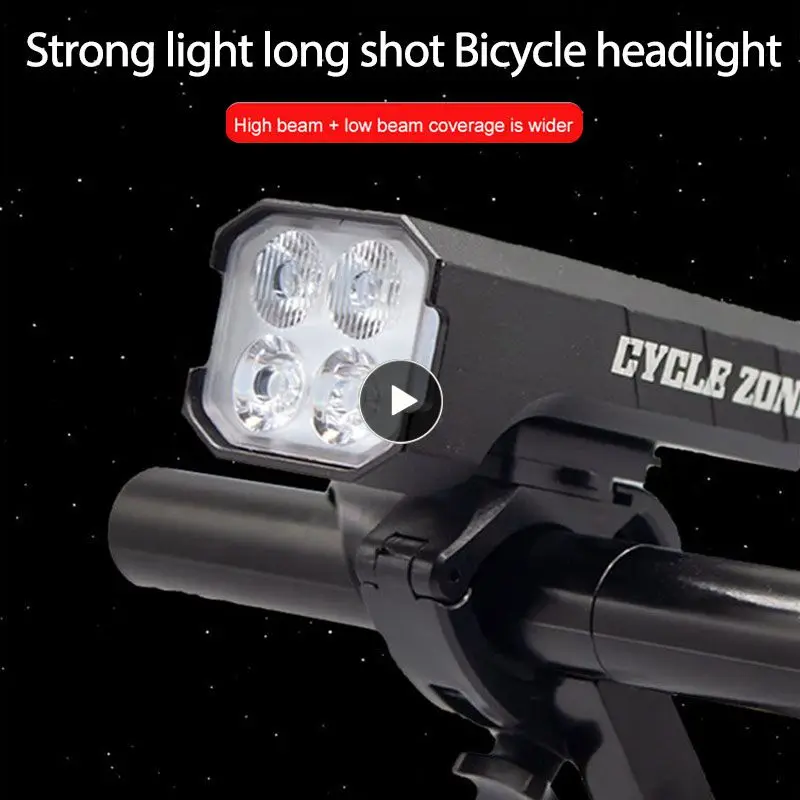 

USB Rechargeable Bike Light MTB Bicycle Front Back Rear Taillight Cycling Safety Warning Light Waterproof Motorcycle Headlight