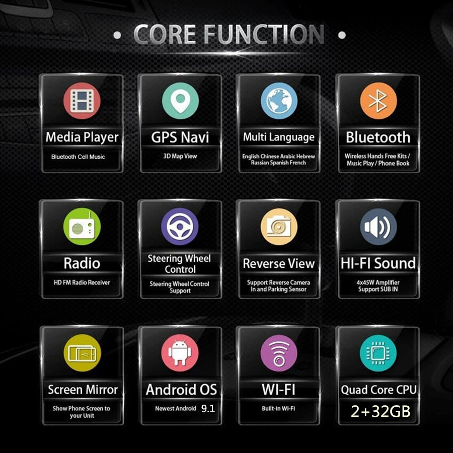 9-дюймовый автомобильный стерео радио 2 + 32 ГБ GPS WIFI BT DAB Mirror Link OBD для BMW E90 E91 E92 E93 с