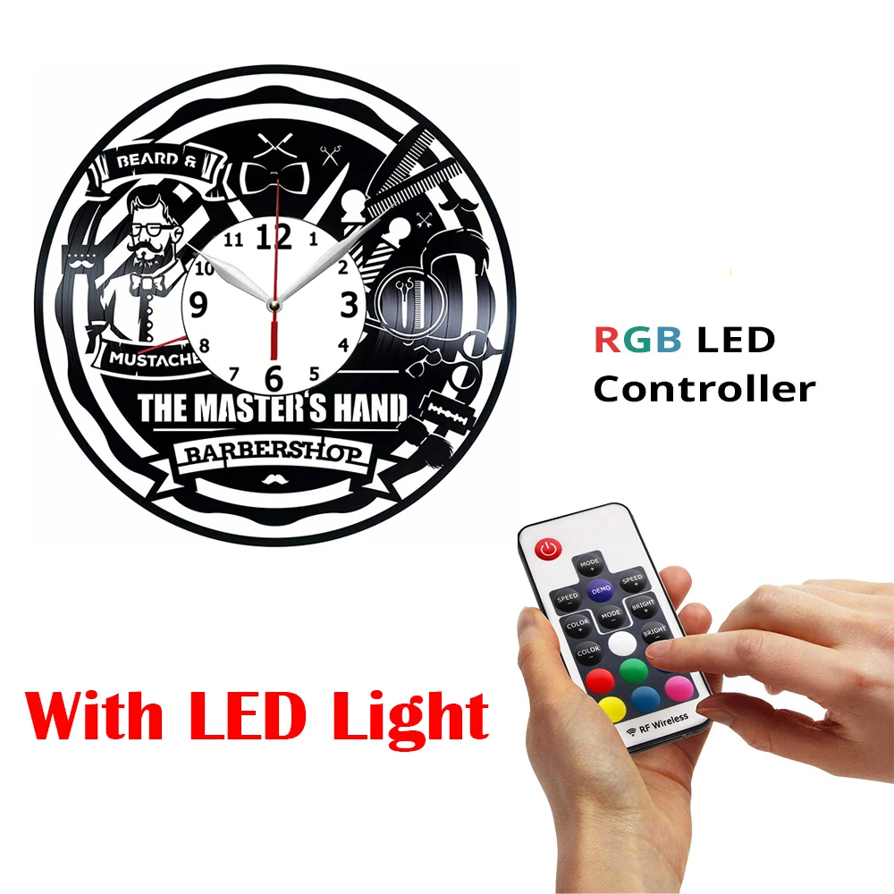 

Настенные часы для магазина, сделанные из винтажных виниловых пластинок-стильные часы и удивительные подарки-уникальный домашний декор-ис...