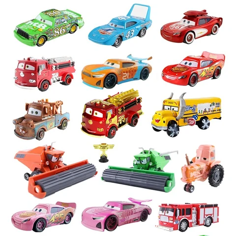 Миниатюрные металлические машинки Disney Pixar Cars 2 и 3 - набор для коллекционеров — детальный вид товара