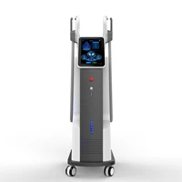 newest arrival frequency electromagnetic body muscle stimulation vibration ems body sculpting non surgical fat reduction machine