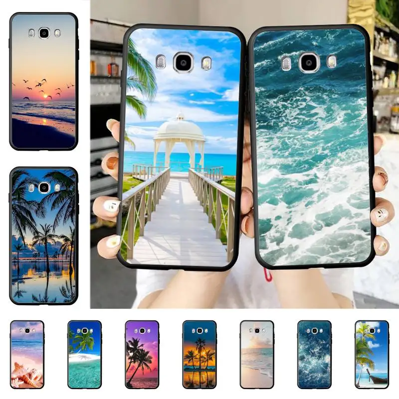 

Sea Beach Phone Case for Samsung J 2 3 4 5 6 7 8 prime plus 2018 2017 2016 core
