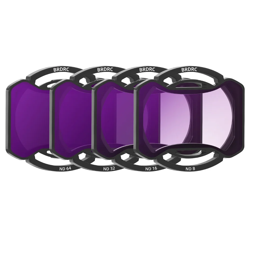 Набор фильтров для дрона DJI AVATA 2 защита объектива UV CPL ND8 ND16 ND32 ND64 комплект