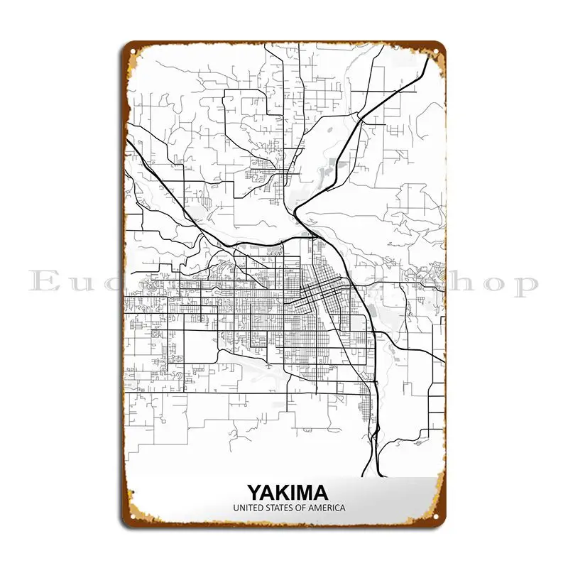 

Yakima США металлический знак для кинотеатра фототаблички Настенный декор печатный знак оловянный знак плакат