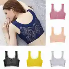 Soutien gorge fin et grande taille sans couture, style gilet, sous vêtements pour le dos, le sport, les loisirs  (4)
