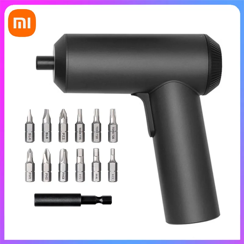

Беспроводная электрическая отвертка Xiaomi Mijia, аккумуляторная отвертка, набор отверток Electr, небольшой разборный набор электрических отверто...