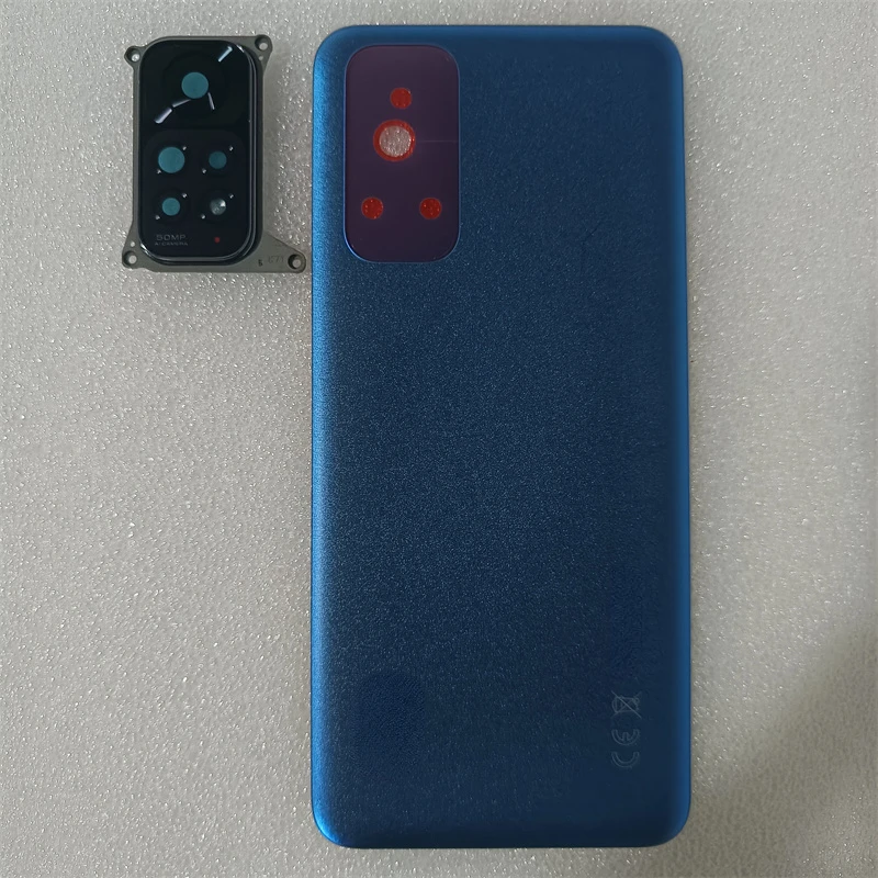 Крышка батарейного отсека для Xiaomi Redmi Note 11 4G запасные части задней крышки корпуса