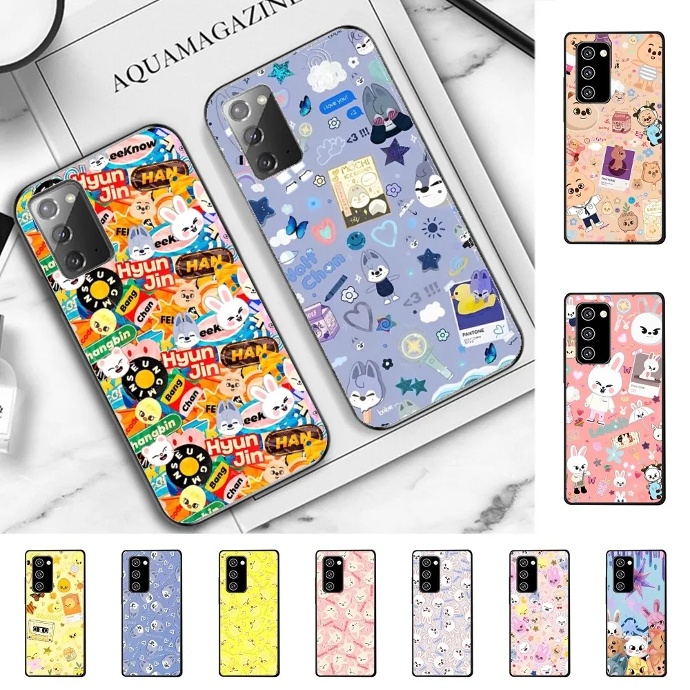 

Hot Kpop Stray kids skzoo Phone Case For Samsung Note 8 9 10 20 pro plus lite M 10 11 20 30 21 31 51 A 21 22 42 02 03