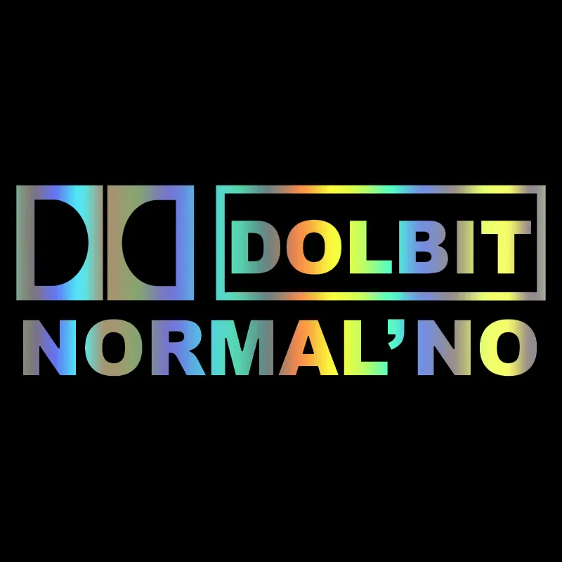 

Наклейки на машину NAKLAYKA DOLBIT, обычно забавные наклейки на машину, белые/Черные виниловые автомобильные наклейки