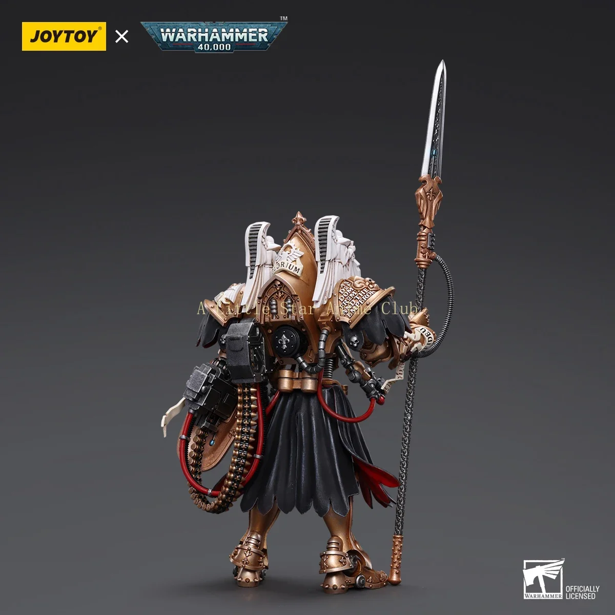 Фото В наличии Оригинальная фигурка JOYTOY 1/18 WARHAMMER 40000 Adepta Sororitas Abbess Sanctorum Morvenn Vahl, коллекционная модель №1