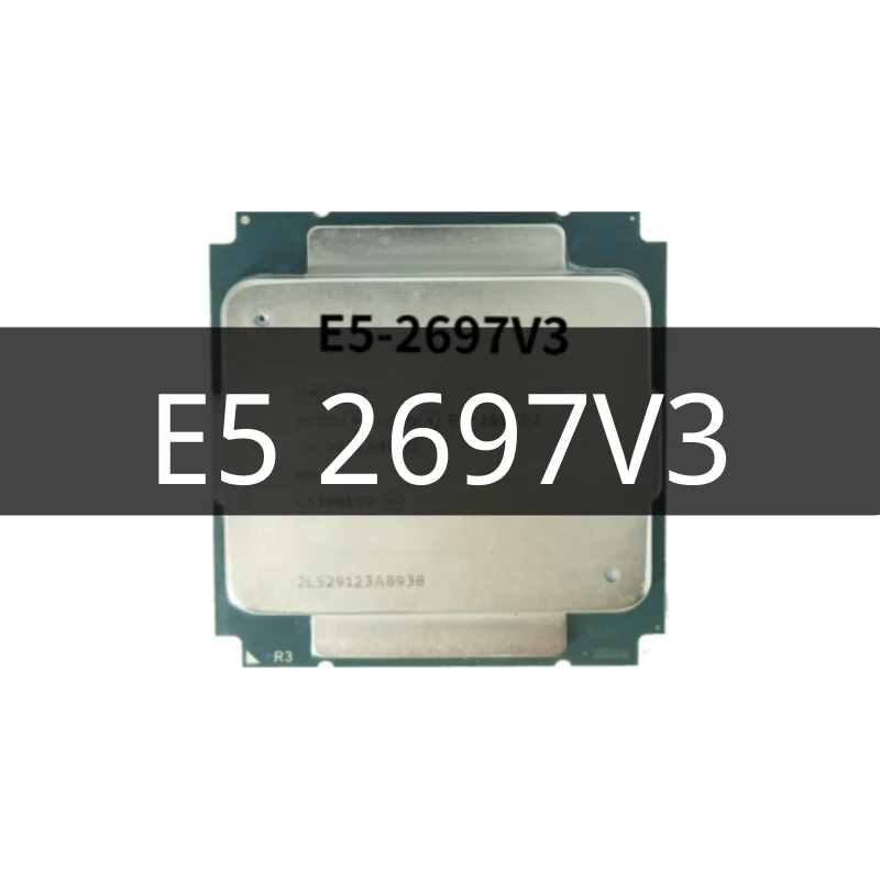 Xeon E5-2697 v3 E5 2697 2697v3 2 6 ГГц четырнадцати ядер двадцать восемь потоков 35 Мб 145 вт 22 нм