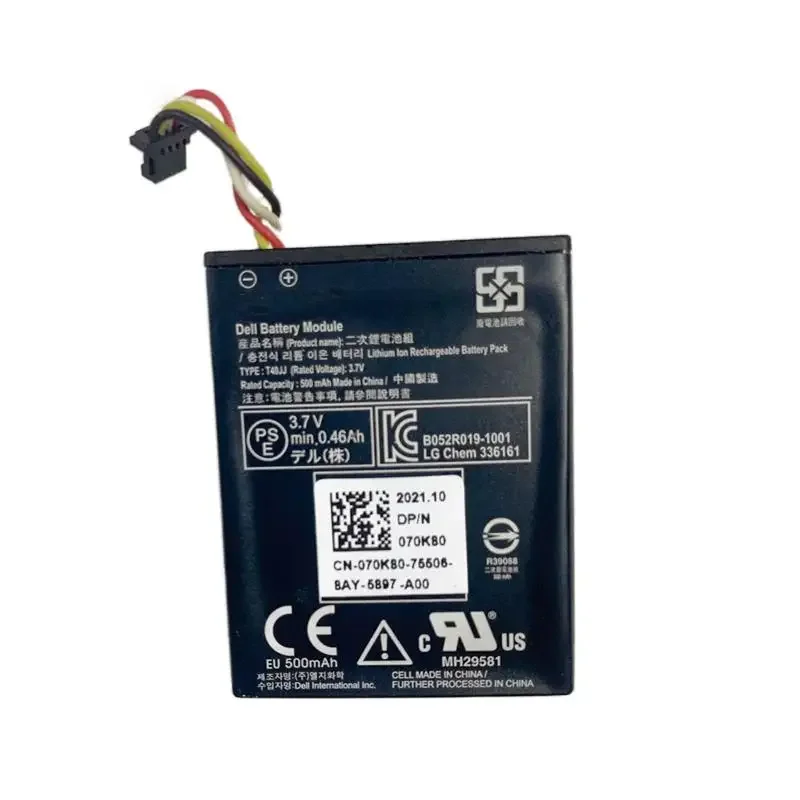 070K80 0H132V новая Оригинальная для Dell PowerEdge PERC Raid Card T40JJ 70K80 H810 H710P H710 37CT1 SAS H132V