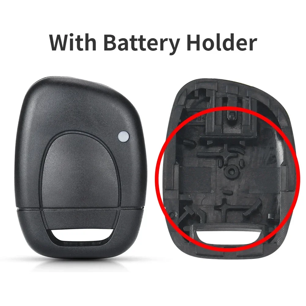

KEYYOU 1-кнопочный чехол для дистанционного ключа автомобиля для Renault Clio 2001-2008 символ 2011 Kangoo 2002-2004, чехол для бесключевого доступа