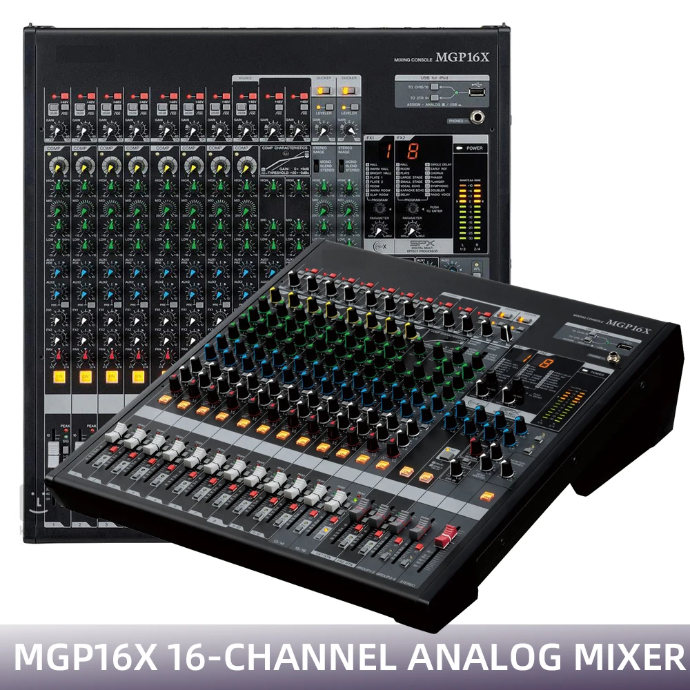 

MGP16X 16 Channel Analog Mixer original Mixing Console With USB and Effect FX (MGP 16X) audio mixer USB