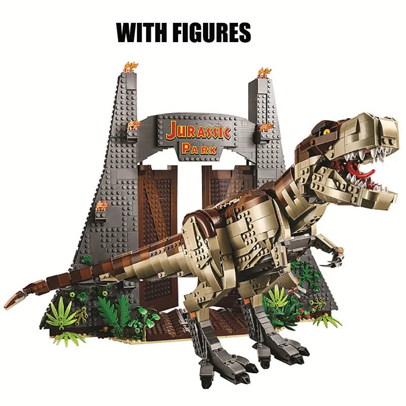 Детский конструктор Парк Юрского периода совместимый с 75936 T.rex - купить по