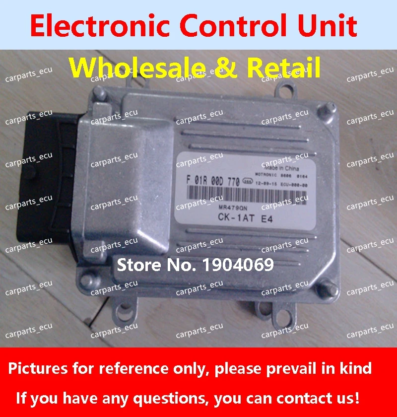 Для компьютерной платы автомобильного двигателя Ziyoujian Geely LC/ECU/M7.8.0 F01R00D770 479QN