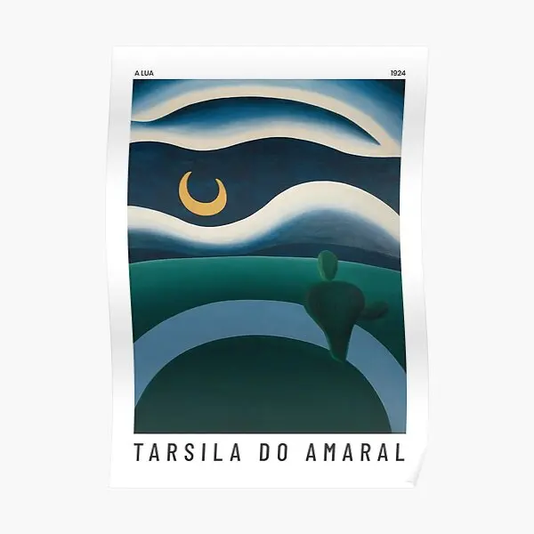 

Художественный плакат A Lua tarwi Do Amaral, картина, живопись, украшение для комнаты, домашний декор, Настенная роспись, искусство, смешная современная картина без рамки