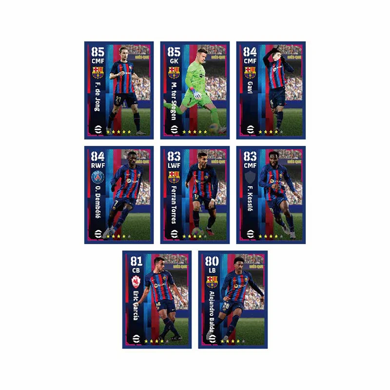 Серия футбольного клуба Panini Diy Pro Evolution 2023 Line-Up N85 N57 командная карта Ballsuperstar