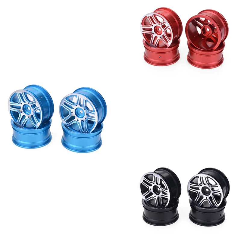 

4 шт. 1/10 на дороге, дрифт, автомобильный турнир, металлическая ступица обода колеса для MN86S, MN86, HPI, HSP, Losi, LRP, радиоуправляемые автомобильные ак...