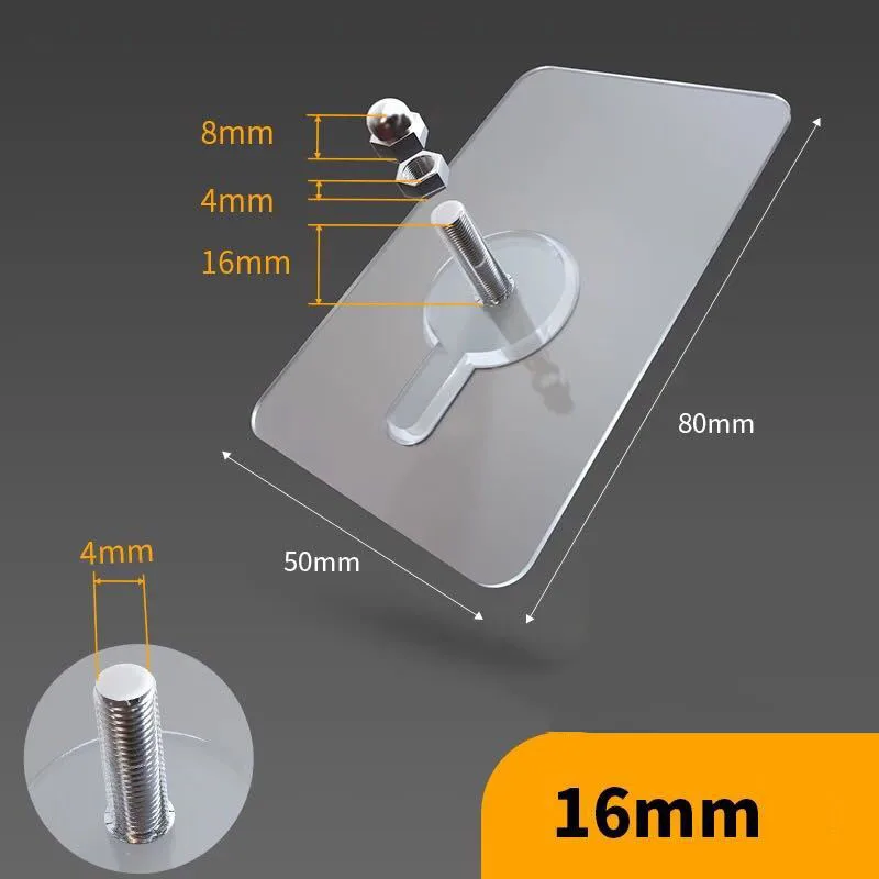 

Наклейки без винтов без перфорации, настенная картина, крючок без следов, невидимая бесследная картина, подвесная вешалка для кухни, ванной комнаты, крючок