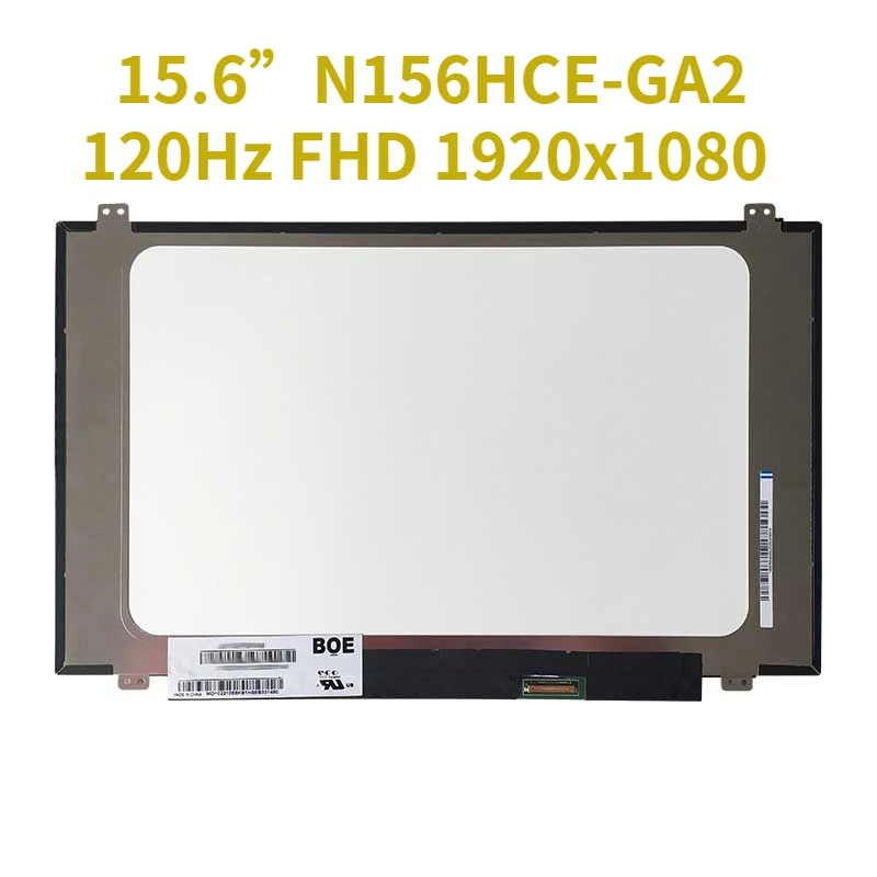 

original 15.6 inch N156HCE-GA2 120Hz FHD 1920x1080 Slim 30 pin IPS Laptop lcd Screen Display