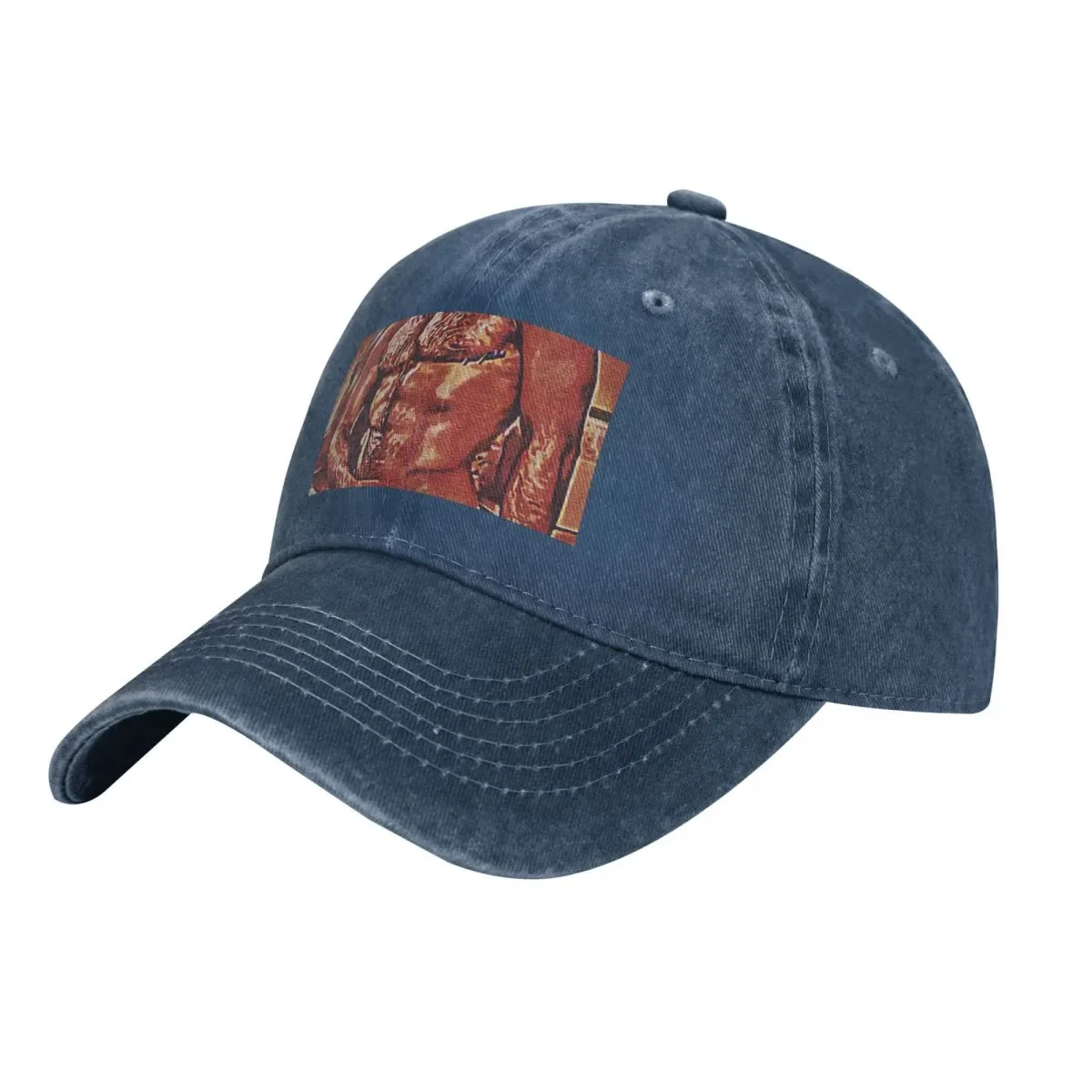 

New Hot naked hairy man holding a towel, hairy men, male erotic nude, male nude Baseball Cap Hat Anime Hat Women Caps Men'S