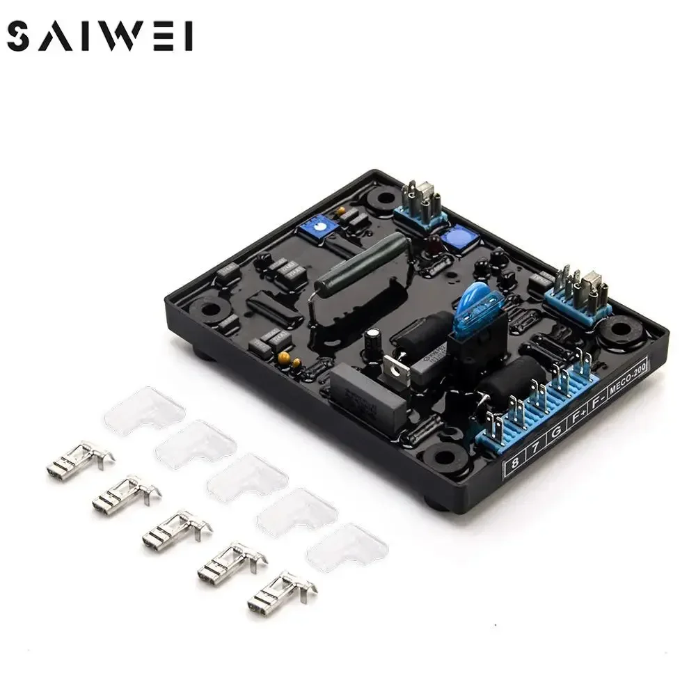 Новый дизельный генератор MECO-200 AVR автоматическая плата напряжения