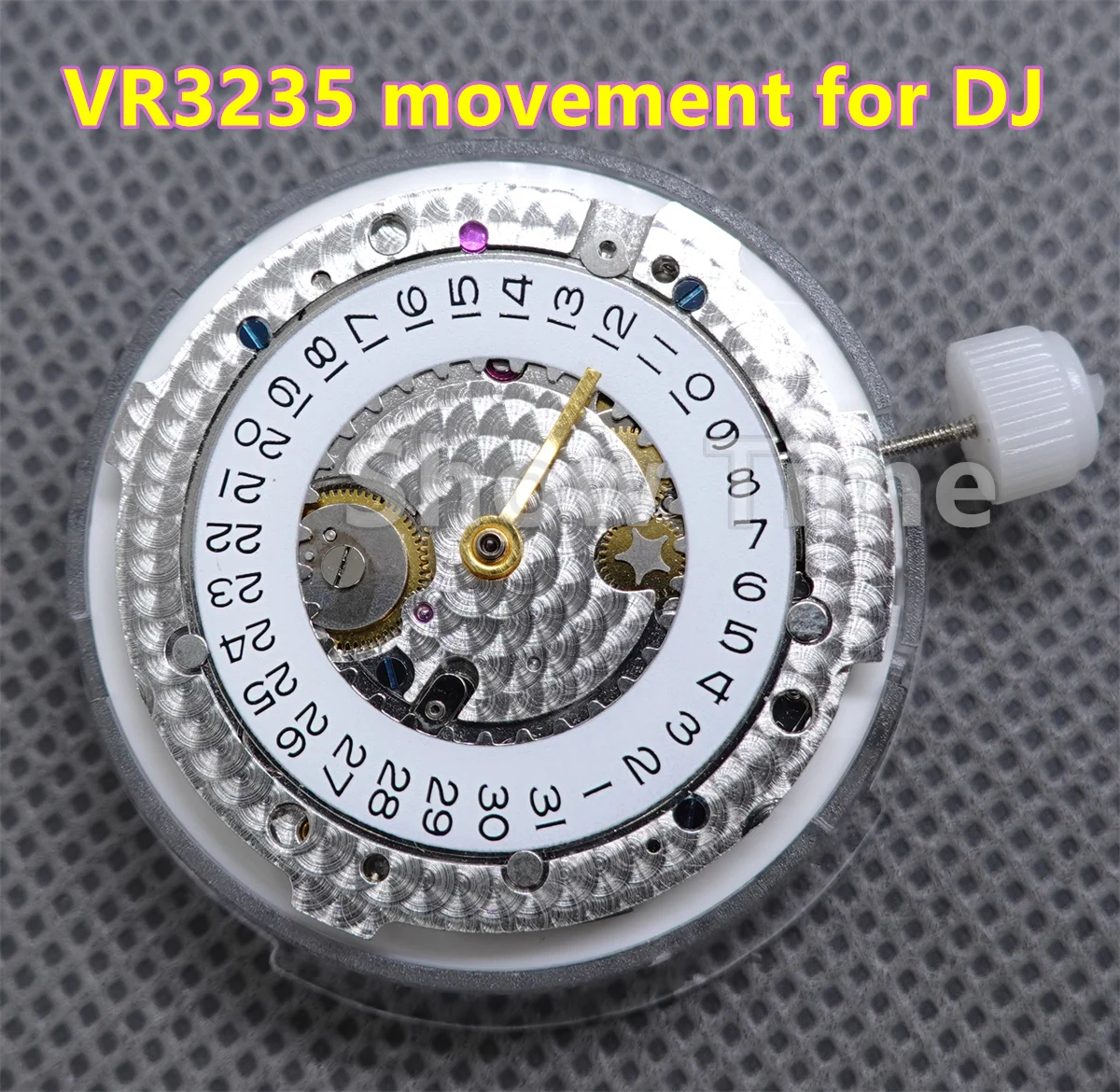 Shanghai 3235 automatic mechanical movement blue balance wheel SUB DJ movement VR3235 clean factory 126610 126334