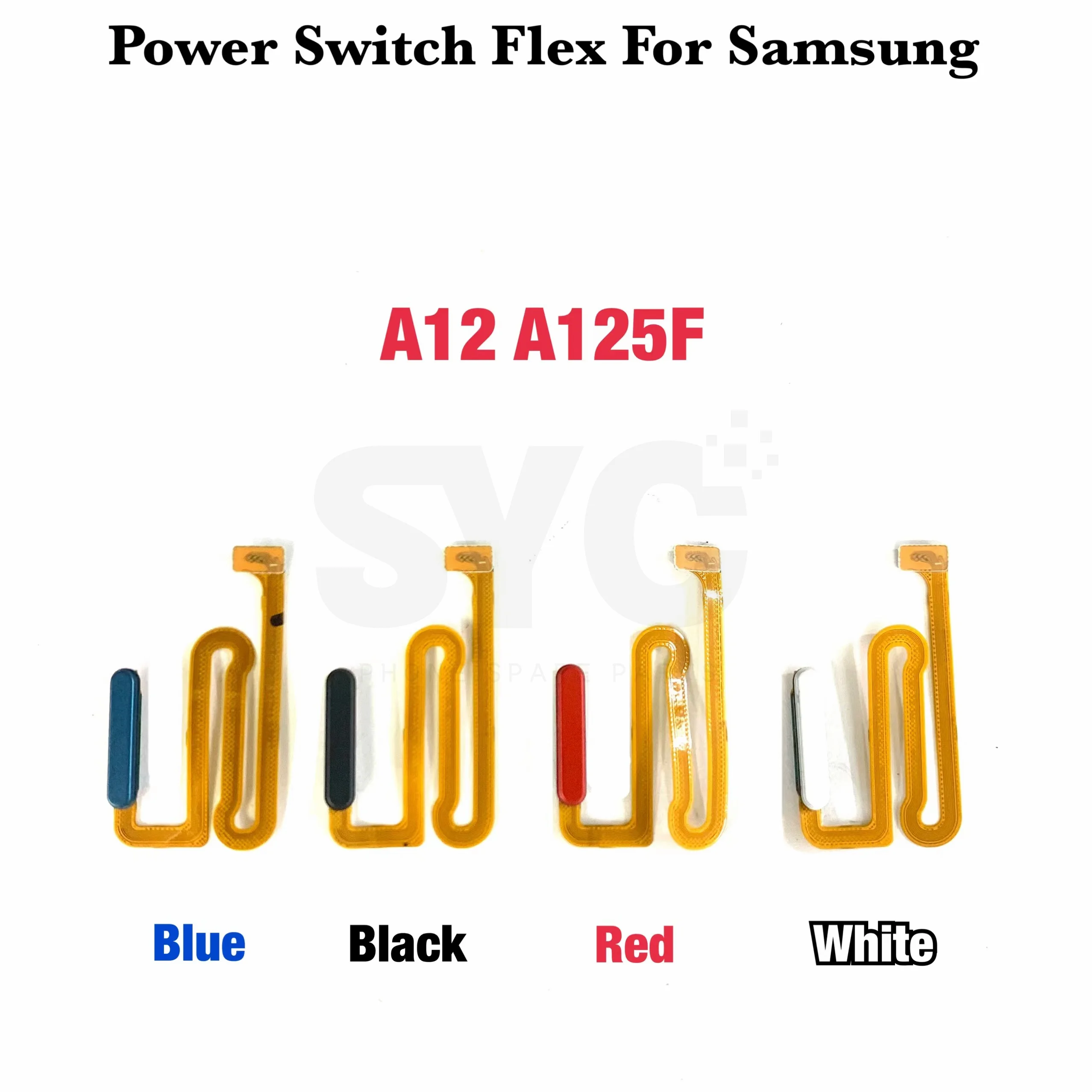 1 шт., кнопка питания для Samsung Galaxy A12 A125F M12s