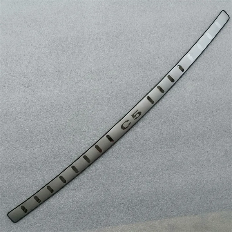 Для Citroen C5 AIRCROSS 2017-2022 накладка из нержавеющей стали для защиты багажника от