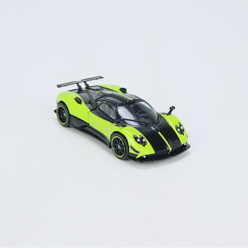 Tarmac Works TW 1:64 Zonda Five Verde Firenze зеленый капот двигателя открытая коллекция моделей