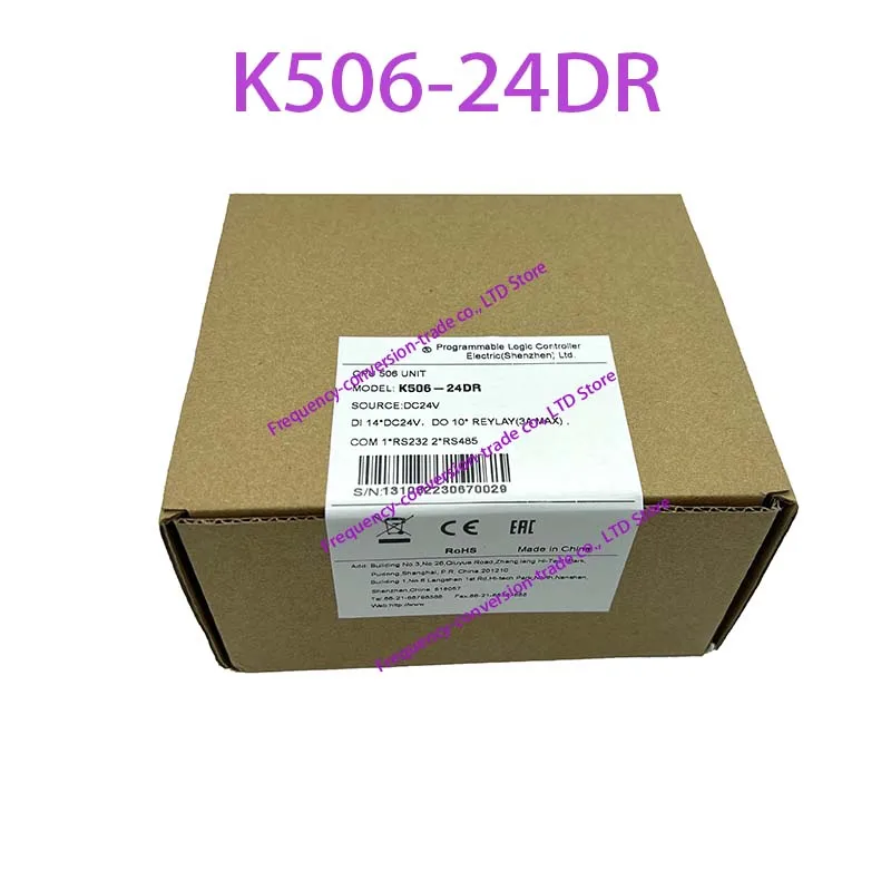 

New Original K506-24DR PLC CPU DC21.6-28.8V Power Supply 14DI 10DO